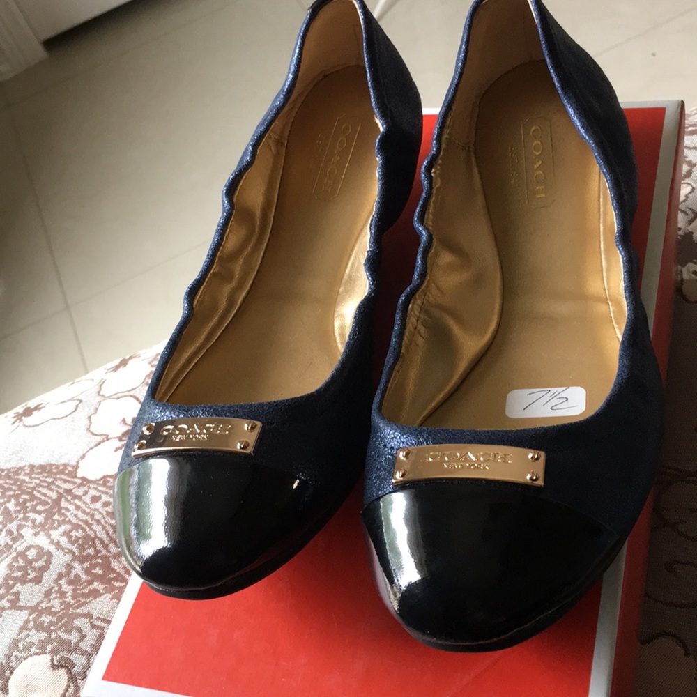 Brand new coach flats